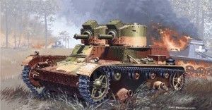 1:72 7TP Twin turret