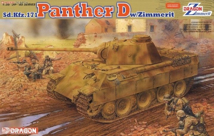 1:35 Panther D w/Zimmerit