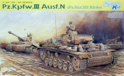 1:35 Pz.Kpfw.III Ausf.N sPz.Abt.501 Afrika