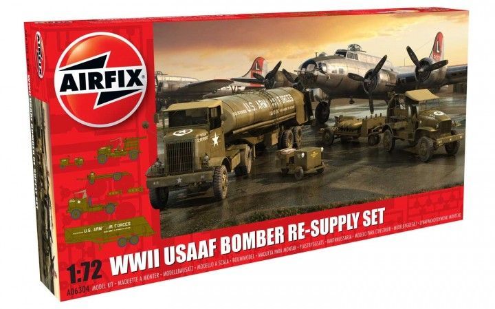 1:72 WWII USAAF Bomber Re-Supply Set
