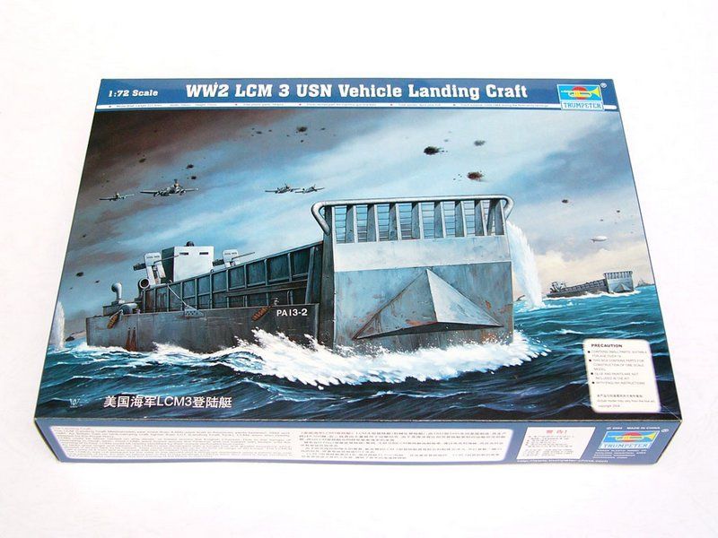 1:72 WW2 LCM 3 USN Vehicle Landing Craft