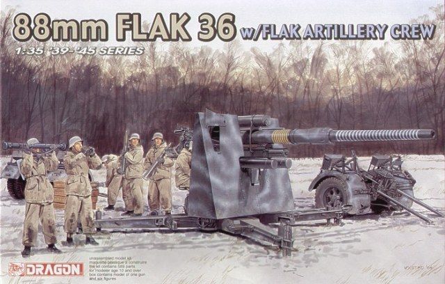 1:35 88mm FLAK 36