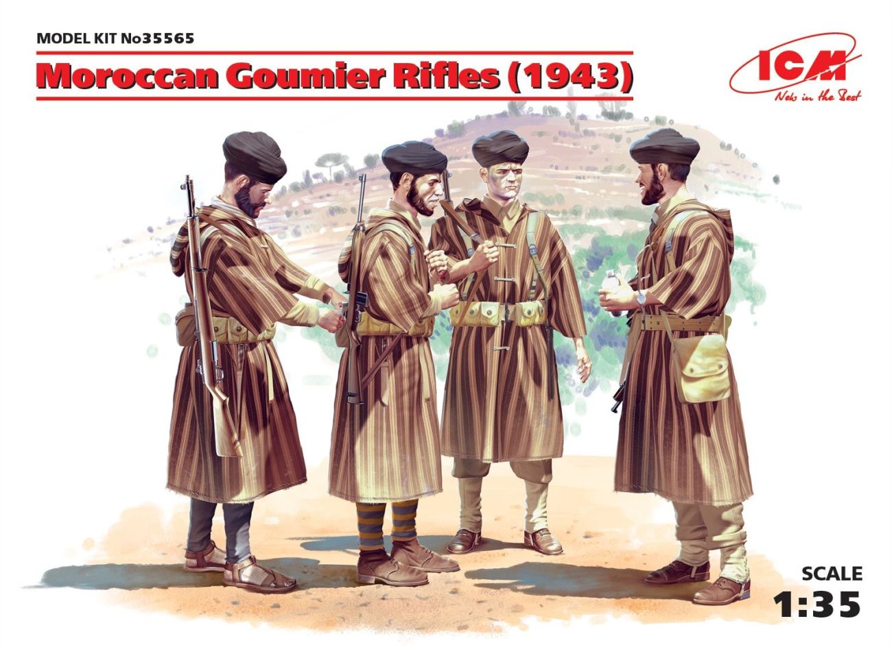 1:35 Moroccan Goumier Rifles (1943)