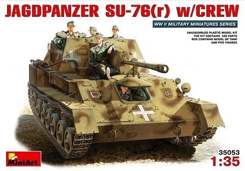 1:35 Jagdpanzer SU-76 (r) w/ crew