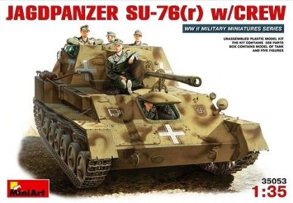 1:35 Jagdpanzer SU-76 (r) w/ crew