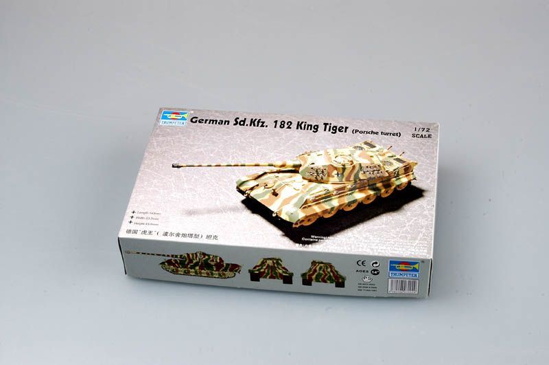 1:72 German Sd.Kfz. 182 King Tiger (Porsche turret)