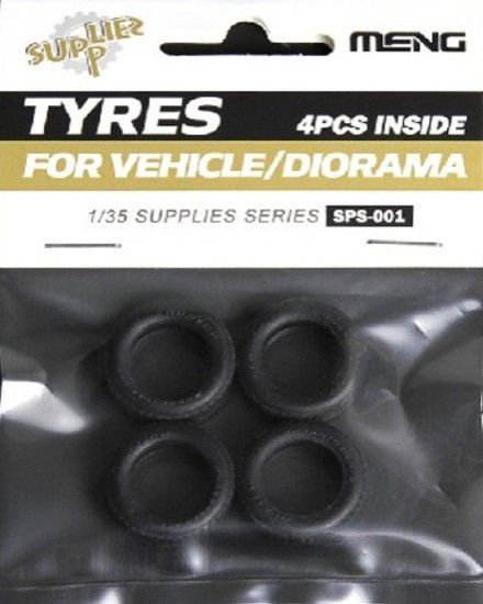 1:35 Tyres for Vehicle/Diorama