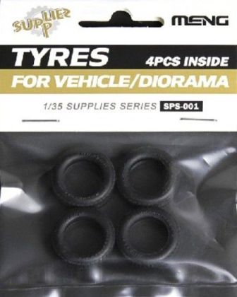 1:35 Tyres for Vehicle/Diorama