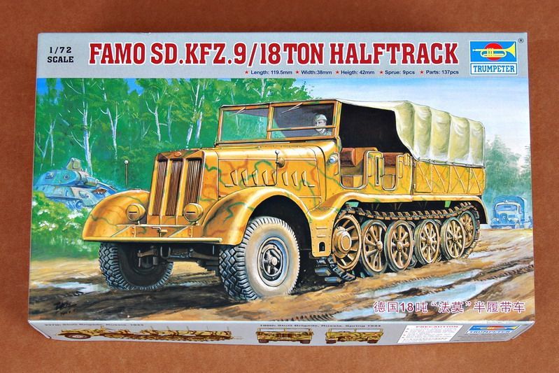 1:72 FAMO Sd.Kfz.9/18ton Halftrack