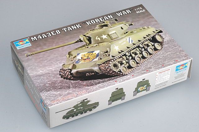 1:72 M4A3E8 TANK “KOREAN WAR”
