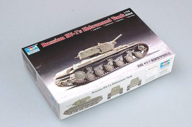 1:72 Russian KV-1'S Ehkranami