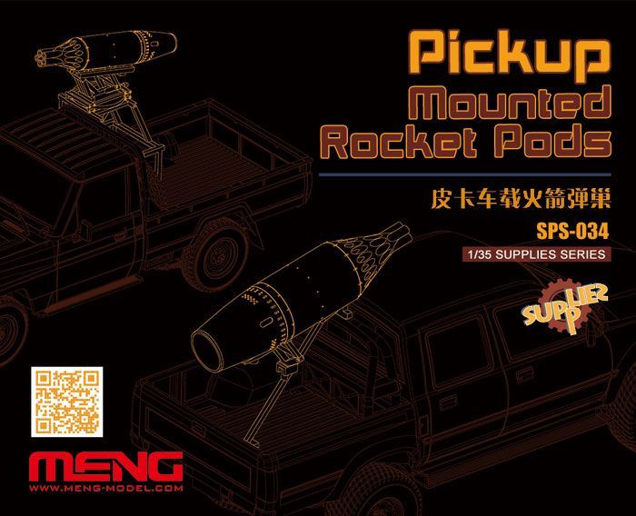 1:35 Pickup Mounted Rocket Pods