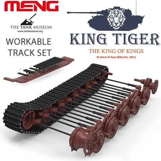 1:35 King Tiger Workable Tracks