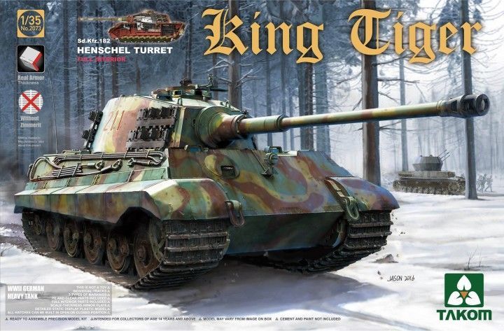 1:35 King Tiger (Henschel Turret)