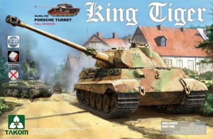 1:35 King Tiger (Porsche Turret)