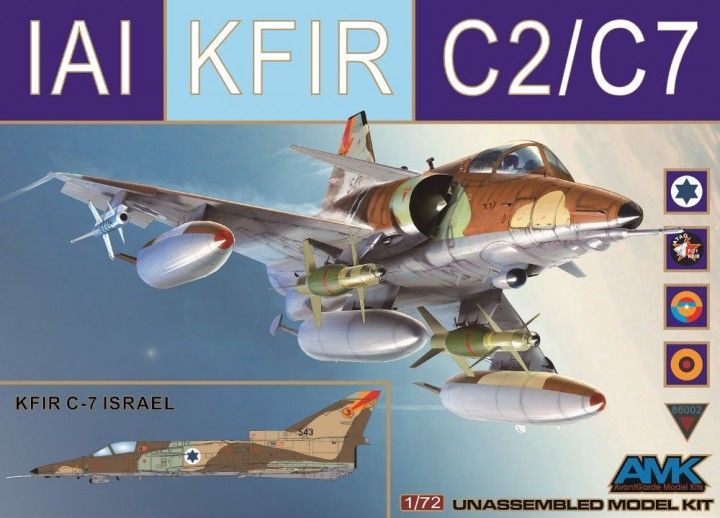 1:72 IAI C2/C7 „KFIR“