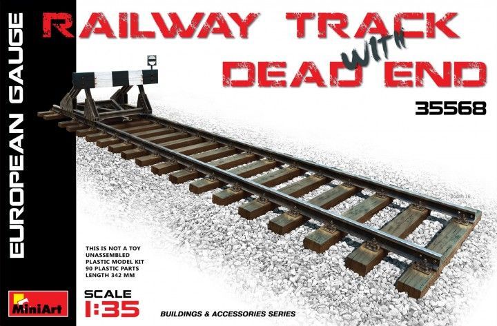 1:35 Railway Track with Dead End