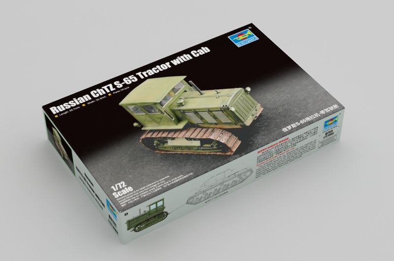 1:72 Russian ChTZ S-65 Tractor with Cab