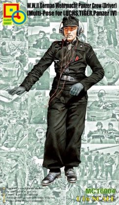 1:16 WWII Wehrmacht Panzer Crew (Driver)