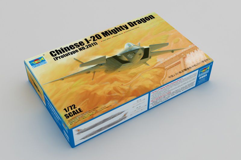 1:72 Chinese J-20 Mighty Dragon