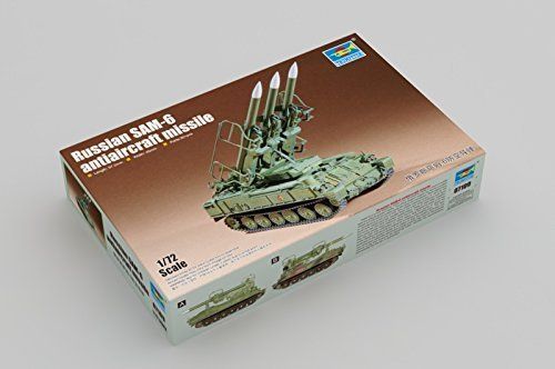 1:72 Russian SAM-6 antiaircraft missile