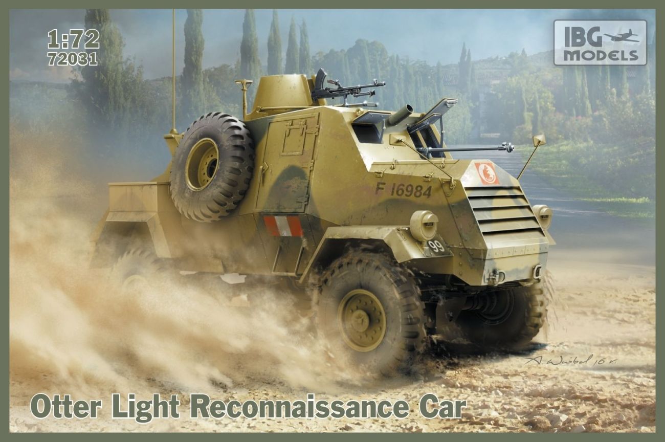 1:72 Otter Light Reconnaissance Car
