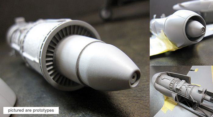 1:32 J7W1 Jet Engine: 'Ne-20 Turbo'