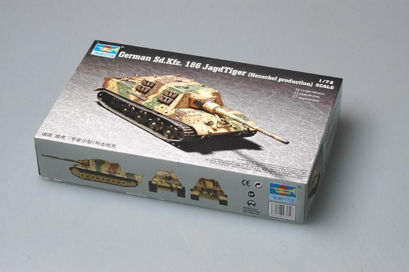 1:72 German Sd.kfz.186 Jagdtiger (Henschel production)