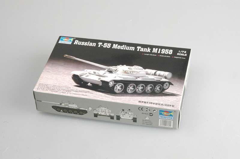 1:72 Russian T-55 Medium Tank M1958