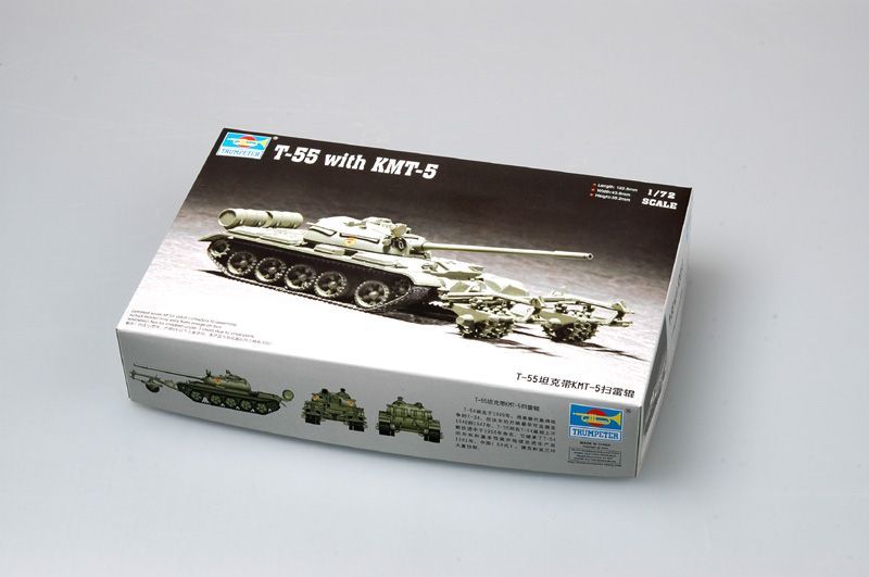 1:72 T-55 with KMT-5