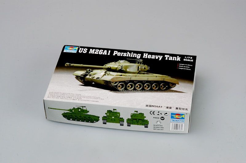 1:72 US M26A1 Pershing Heavy Tank