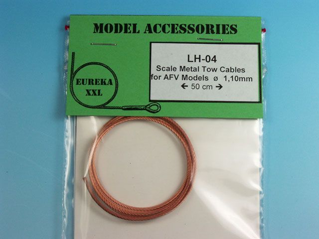 1.1mm Metal wire rope for AFV Kits