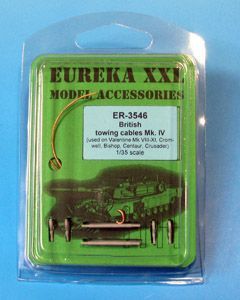1:35 British towing cable Mark IV for WWII British Tanks and SPGs