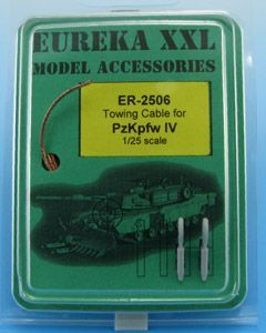 1:25 Towing cable for Pz.Kpfw.IV Tank