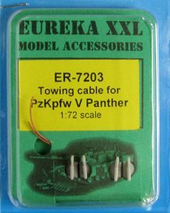1:72 Towing cable for Pz.Kpfw.V Panther Ausf.G Tank