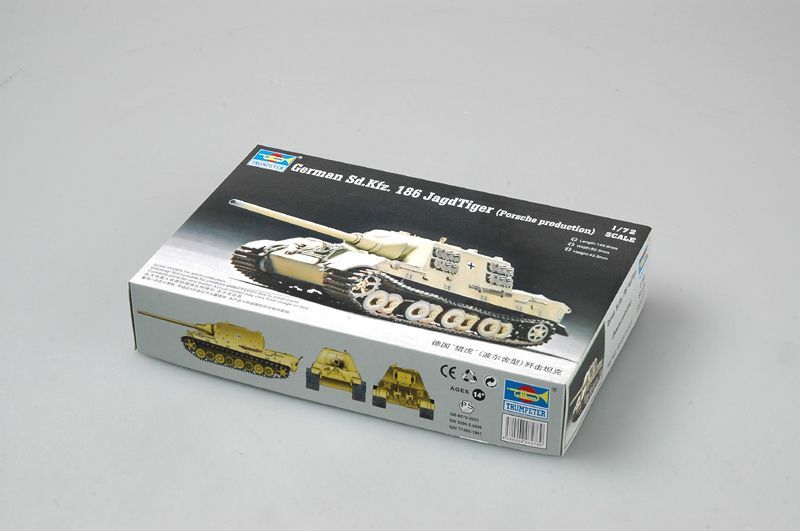 1:72 German Sd.Kfz.186 Jagdtiger (Porsche model)