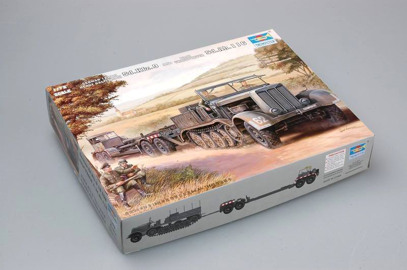 1:72 German Sd.Kfz.9 (18t) Half-Track & Sd.Ah.116 Trailer