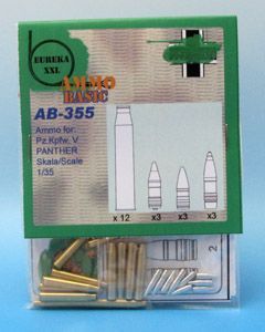 1:35 7,5 cm Ammo for Kw.K.42