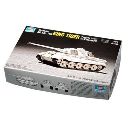 1:72 King Tiger Porsche Turret w/Zimmerit