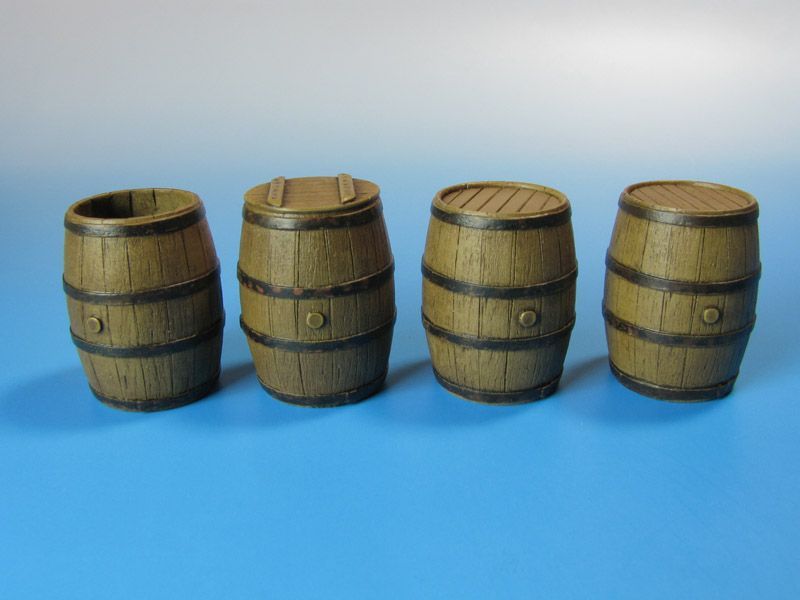 1:35 Wooden Barrels