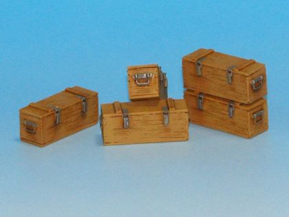 1:35 Wooden Ammo Boxes for 5 cm Kw.K.39