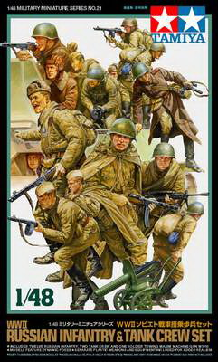 1:48 Russian Infantry & Tank Crew