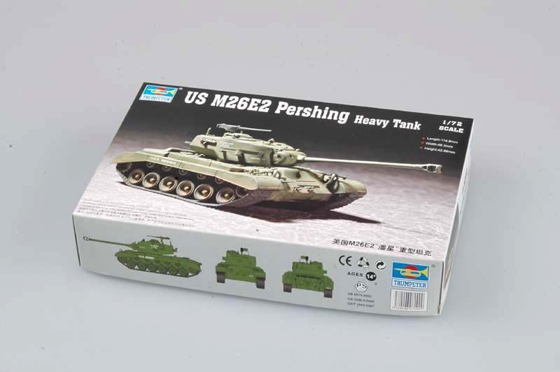1:72 US M26E2 Pershing Heavy Tank