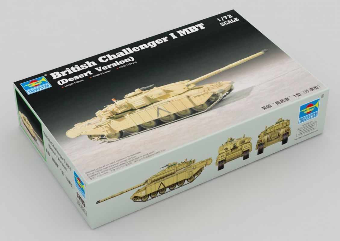1:72 British Challenger 1MBT (Desert Version)
