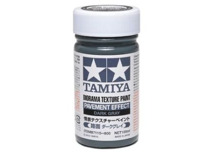 Diorama Texture Paint (Pavement Effect, Dark Gray)