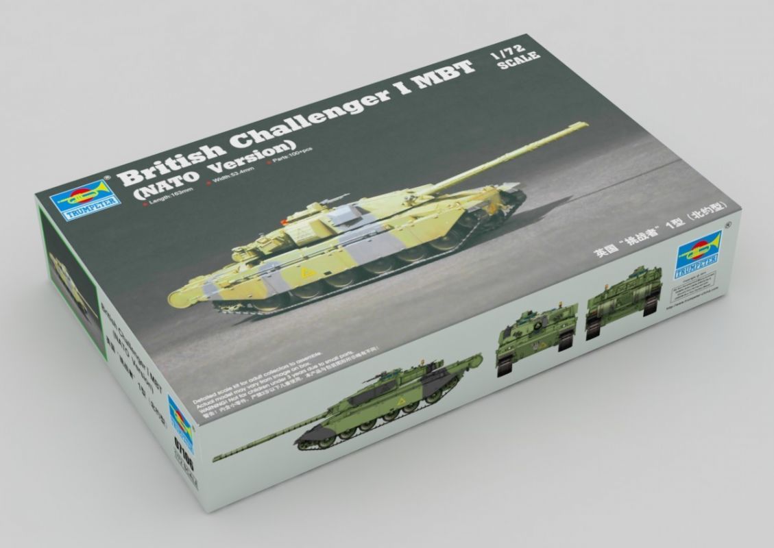1:72 British Challenger I MBT (NATO Version)