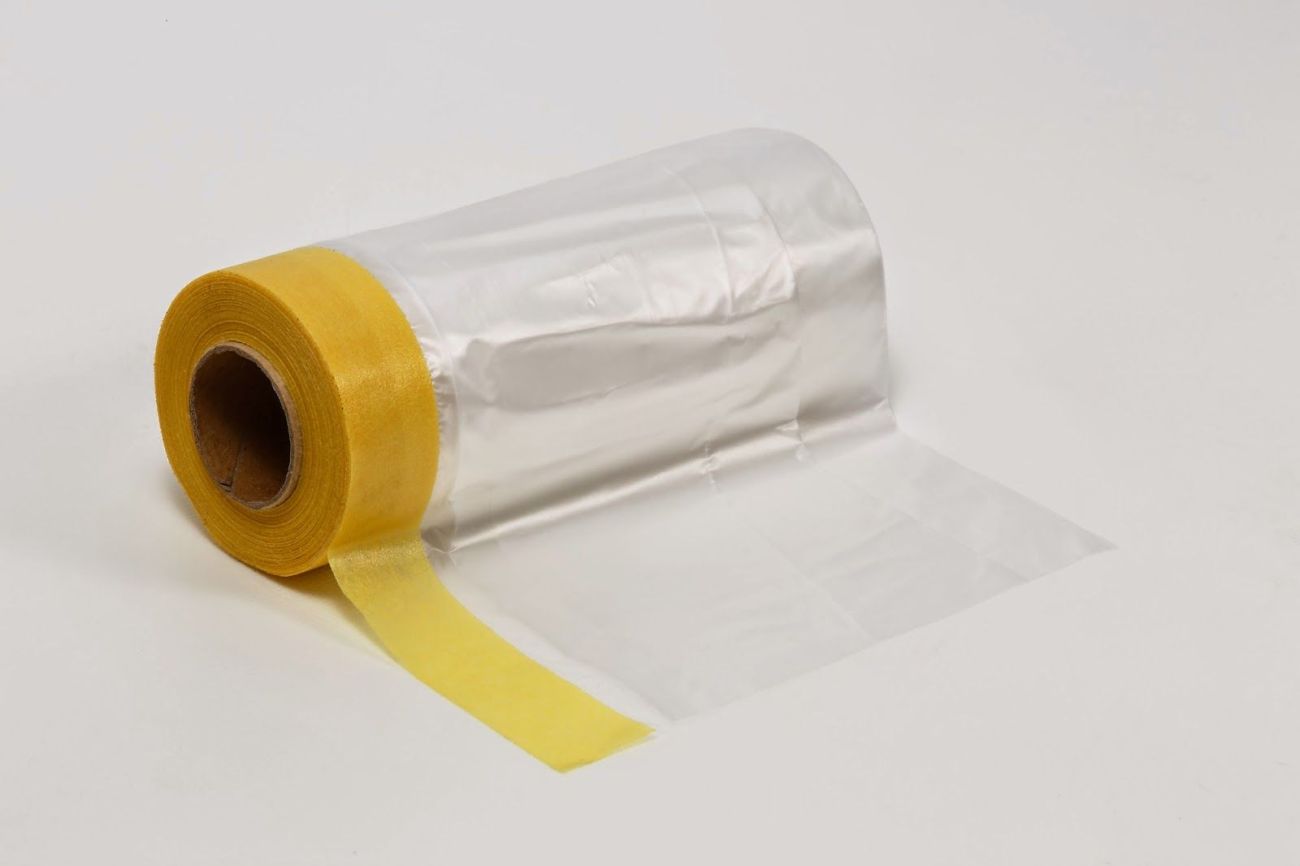 Masking Tape w/Plastic Sheet (550mm)