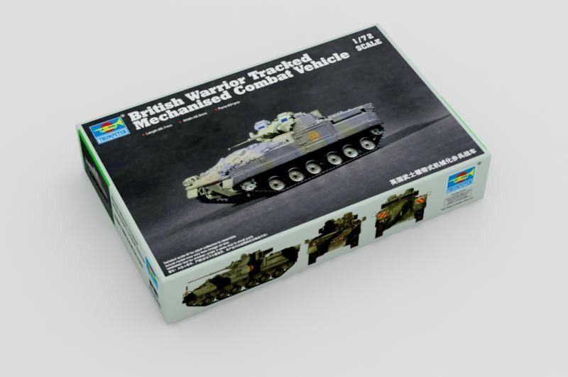 1:72 British Warrior Tracked Mechanised Combat Vehicle