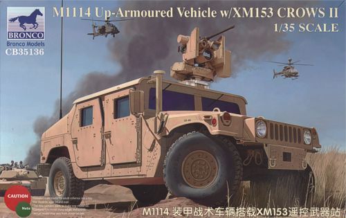 1:35 M1114 Up-Armoured Vehicle w/XM153 Crows II