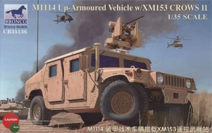 1:35 M1114 Up-Armoured Vehicle w/XM153 Crows II